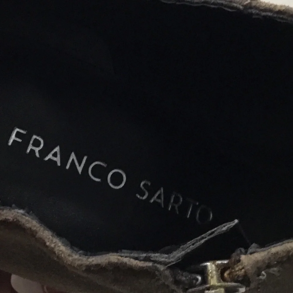 Franco Sarto Greco Suede Ankle Boot Booties - Picture 11 of 13